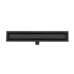 Huckle Douchegoot RVS Zwart A02S 500X110X70MM Huckle Douchegoot RVS Zwart A02S 500X110X70MM