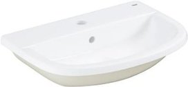 Grohe Bau Ceramics wastafel inbouw 56x40x17,8 cm Grohe Bau Ceramics wastafel inbouw 56x40x17,8 cm